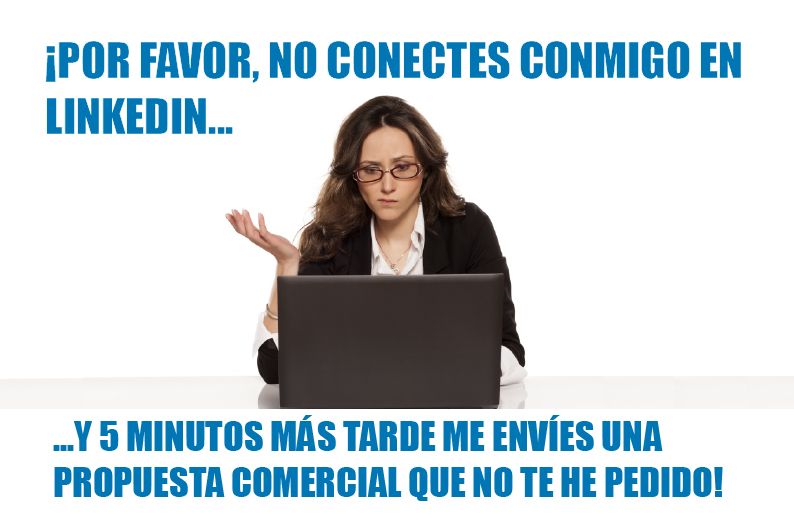 no seas abiertamente comercial